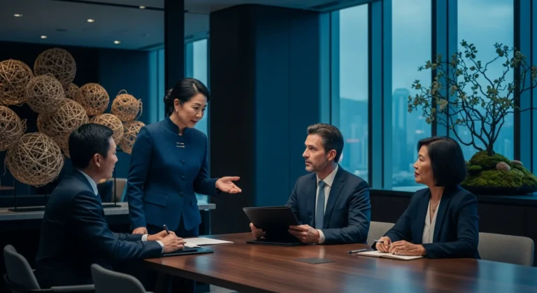 Illustration de l'expansion de la Hong Kong Greater Bay Area et sa stratégie de passerelle vers la Chine.