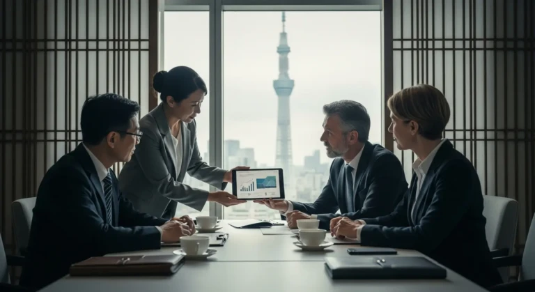 Illustration de Relationship Capital Singapore : Strategic Network Development, montrant des connexions professionnelles.